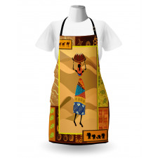 Camels Elephants Apron