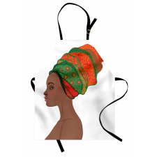 Young Afro Beauty Apron