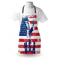 American Flag Apron