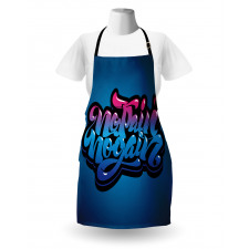 No Pain No Gain Words Apron