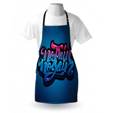 No Pain No Gain Words Apron