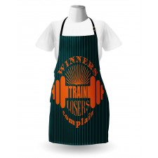 Winners Losers Words Apron