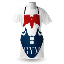 Strong Man with Biceps Apron