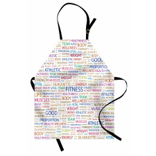 Psychical Activity Word Apron