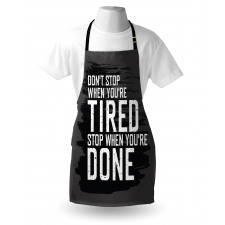 Dont Stop Keep Moving Apron