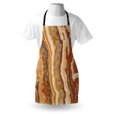 Watercolor Mineral Form Apron