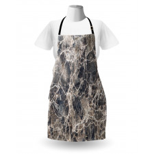 Ceramic Style Grunge Apron