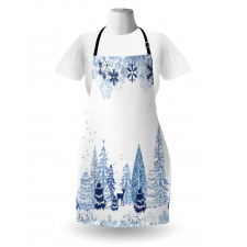 Winter Forest Apron