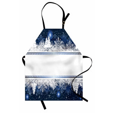 Yule Winter Border Apron