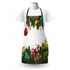 New Year Greeting Apron