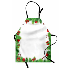 Pine Red Bows Apron