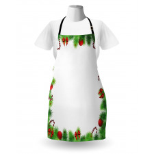 Pine Red Bows Apron