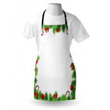 Pine Red Bows Apron