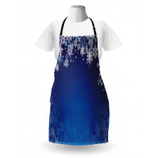 Various Snowflakes Apron