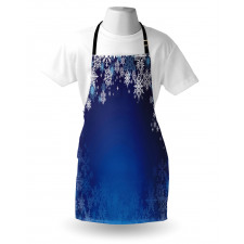 Various Snowflakes Apron