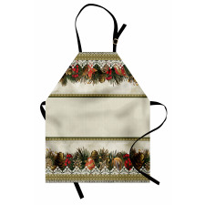 Vintage Ornate Nature Apron