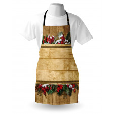 Vintage Noel Greeting Apron