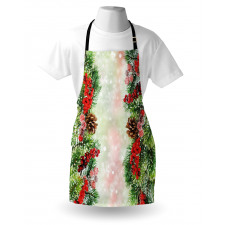 Vivid Branches Blurry Apron