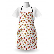 Xmas Ornaments Bells Apron