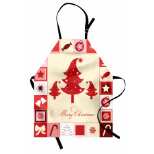 Trees Candy Stars Apron