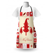 Trees Candy Stars Apron