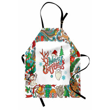 Santa Frame Apron