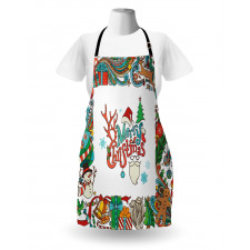 Santa Frame Apron