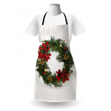 Poinsettia Blossoms Apron