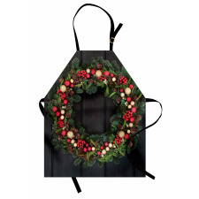 Fir Xmas Wreath Apron