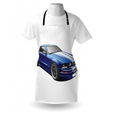 Race Car Vivid Kids Apron