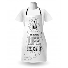 Positive Life Message Apron