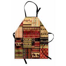 Patchwork Style Asian Apron