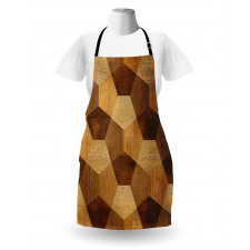 Wooden Rustic Pattern Apron