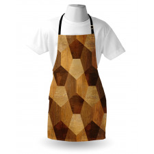 Wooden Rustic Pattern Apron