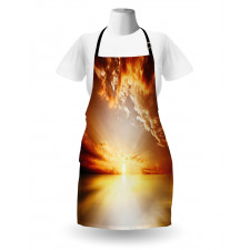 Tranquil Sunset Horizon Apron