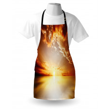 Tranquil Sunset Horizon Apron