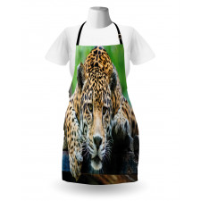 Jaguar Wildcat Feline Apron