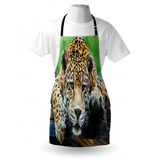 Jaguar Wildcat Feline Apron