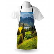 Summer Morning Lake Apron