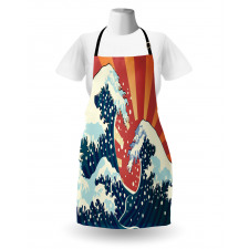 Sunset Surf Water Apron