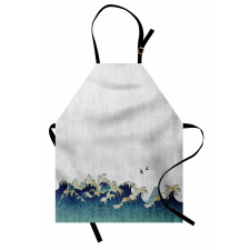 Aquatic Swirls Apron