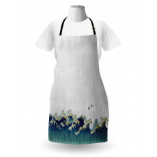 Aquatic Swirls Apron