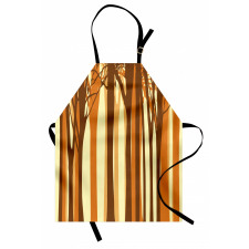 Autumn Forest Abstract Apron