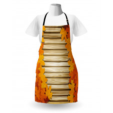 Fallen Leaves Rustic Style Apron