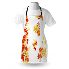 Tree Leaves and Berries Apron