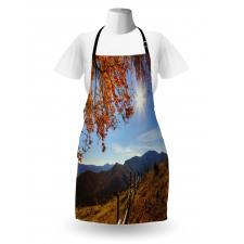 Fallen Leaves and Hills Apron