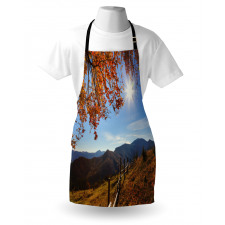 Fallen Leaves and Hills Apron
