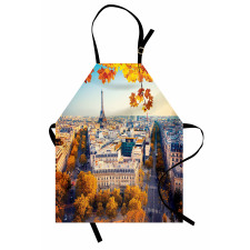 Aerial View Eiffel Tower Apron