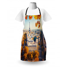 Aerial View Eiffel Tower Apron