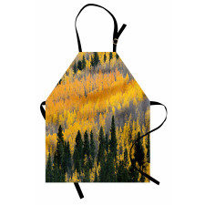 Colorful Aspen Trees USA Apron